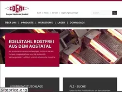 Sites similar to cogne.de