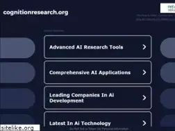 Sites similar to cognitionresearch.org