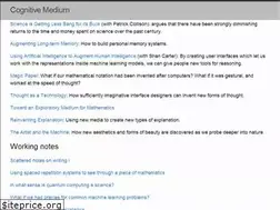Sites similar to cognitivemedium.com