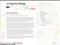 Sites similar to cognitivemileage.wordpress.com