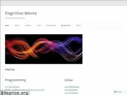 Sites similar to cognitivewaves.wordpress.com
