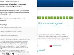 Sites similar to cognome.eu
