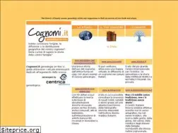 Sites similar to cognomi.it