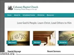 Sites similar to cohanseybaptistchurch.com