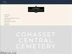 Sites similar to cohassetcentralcemetery.com
