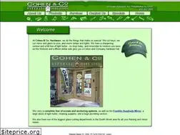 Sites similar to cohenandcohardware.com