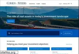 Sites similar to cohenandsteers.com