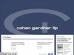 Sites similar to cohengardnerlaw.com