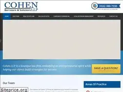 Sites similar to cohenlaw.ca