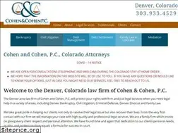 Sites similar to cohenlawdenver.com