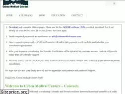 Sites similar to cohenmedicalcenters.com