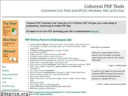 Sites similar to coherentpdf.com
