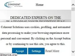 Sites similar to coherentsolutions.com