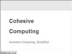 Sites similar to cohesivecomputing.co.uk
