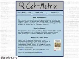 Sites similar to cohmetrix.com