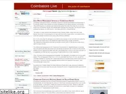 Sites similar to coimbatorelive.blogspot.com