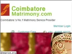 Sites similar to coimbatorematrimony.com