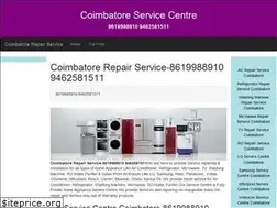 Sites similar to coimbatorerepairservice.com
