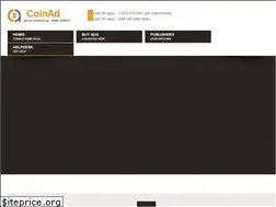 Sites similar to coinad.com