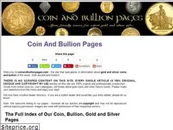 Sites similar to coinandbullionpages.com