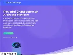 Sites similar to coinarbitrage.io