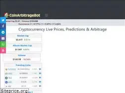 Sites similar to coinarbitragebot.com