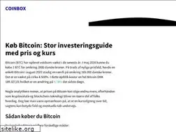 Sites similar to coinbox.dk