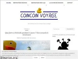 Sites similar to coincoinvoyage.fr