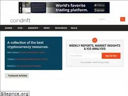 Sites similar to coindrift.io