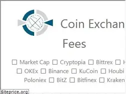 Sites similar to coinexchangefees.com
