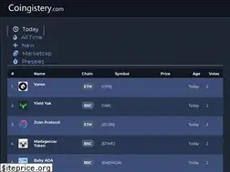 Sites similar to coingistery.com