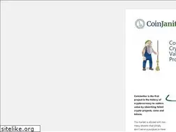 Sites similar to coinjanitor.io