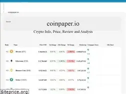 Sites similar to coinpaper.io