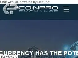 Sites similar to coinpro.exchange
