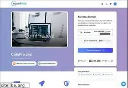 Sites similar to coinpro.xyz