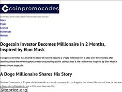 Sites similar to coinpromocodes.com
