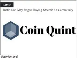 Sites similar to coinquint.com