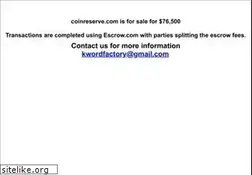 Sites similar to coinreserve.com