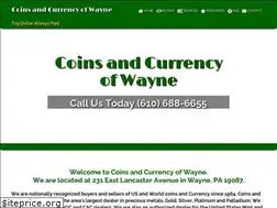 Sites similar to coinsandcurrencyofwayne.com