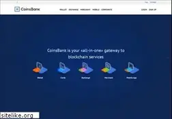 Sites similar to coinsbank.com
