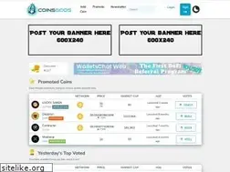 Sites similar to coinsgods.com