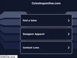 Sites similar to coinshoponline.com
