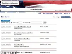 Sites similar to coinshows-usa.com