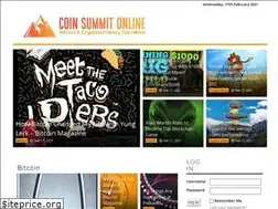Sites similar to coinsummit.online