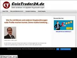 Sites similar to cointrader24.de