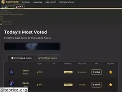 Sites similar to coinvote.cc