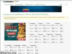 Sites similar to coinwarz.com
