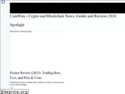 Sites similar to coinwire.com
