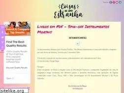 Sites similar to coisasdeumaestranh.blogspot.com
