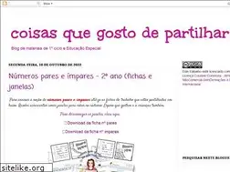Sites similar to coisasquegostodepartilhar.blogspot.com